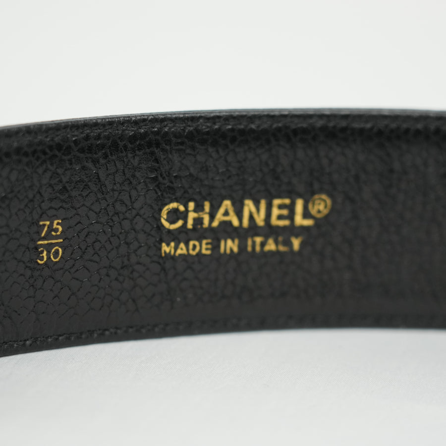 CHANEL Coco Mark Chain Buckle Belt