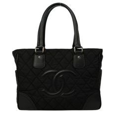 CHANEL 2008-2009 Nylon Paris-New York Tote Bag/Shoulder Bag