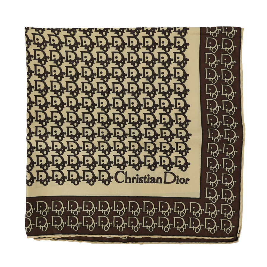 CHRISTIAN DIOR Silk Trotter Scarf