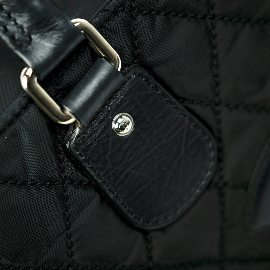 CHANEL 2008-2009 Nylon Paris-New York Tote Bag/Shoulder Bag