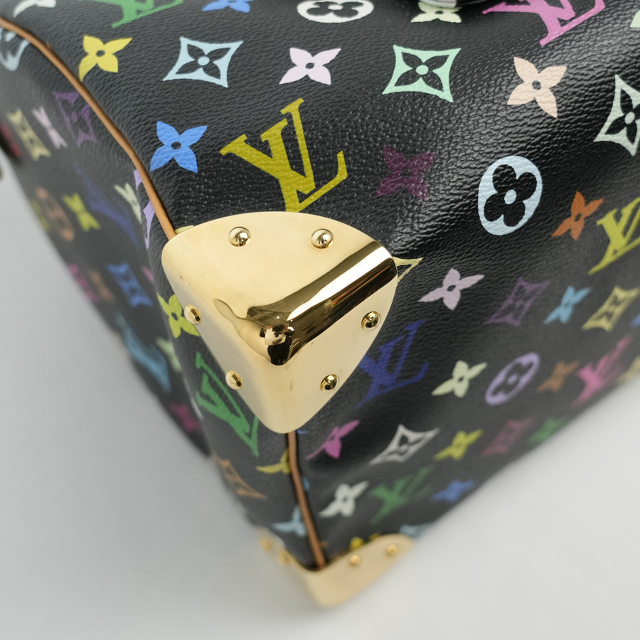 LOUIS VUITTON Multi Color Speedy30  Handbag M92642