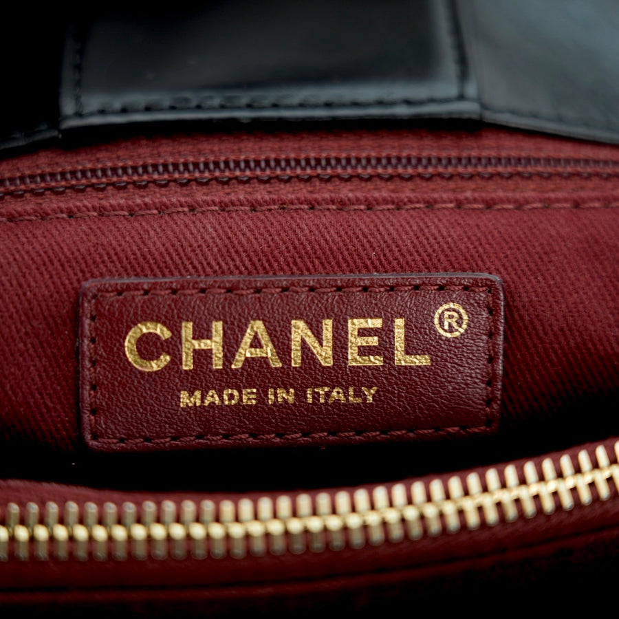 CHANEL Denim Tote Handbag/Shoulder Bag 2-Way