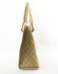 GUCCI Canvas Bronze Handbag