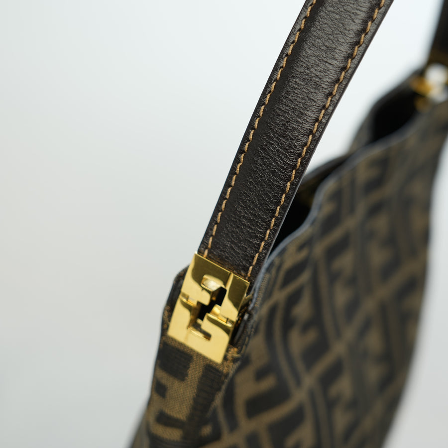 FENDI Zucca Nylon Handbag