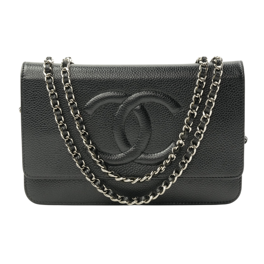 CHANEL Coco Mark Chain Wallet Shoulder Bag