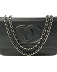 CHANEL Coco Mark Chain Wallet Shoulder Bag