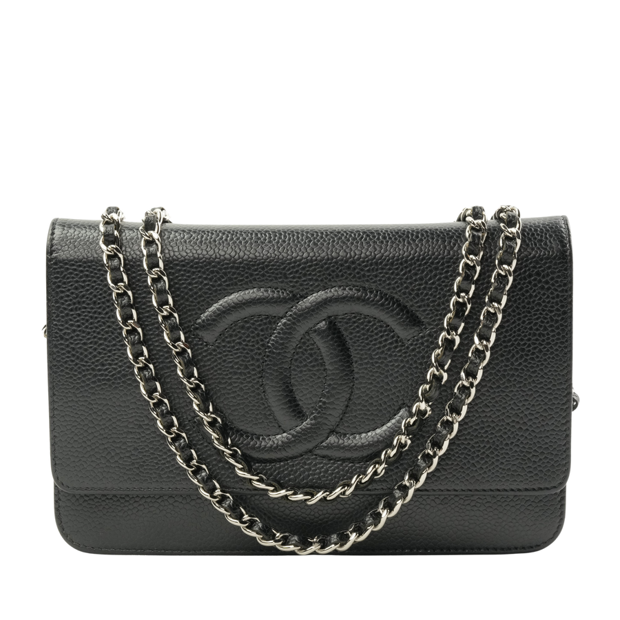 CHANEL Coco Mark Chain Wallet Shoulder Bag