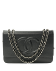 CHANEL Coco Mark Chain Wallet Shoulder Bag