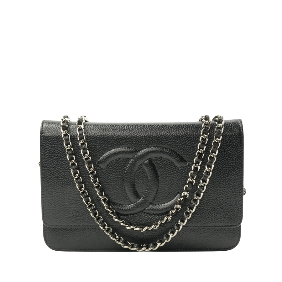 CHANEL Coco Mark Chain Wallet Shoulder Bag