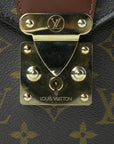 LOUIS VUITTON Monogram Serviette Fermoir Handbag M53305