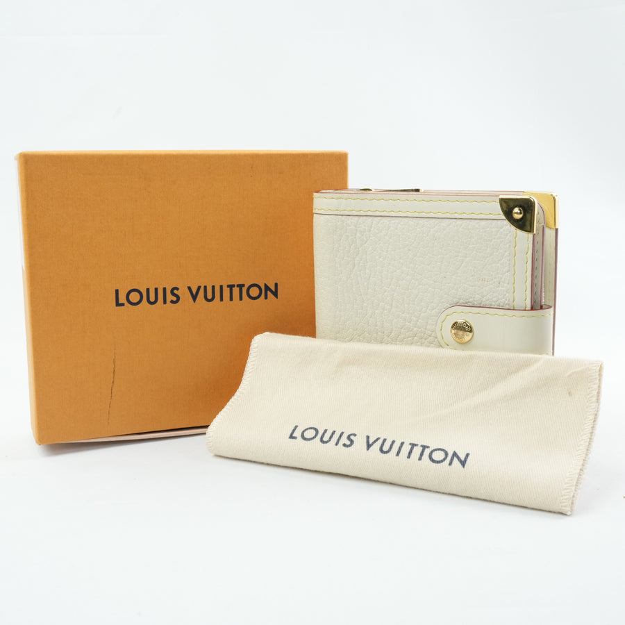 LOUIS VUITTON Compact Zip Suhali Wallet