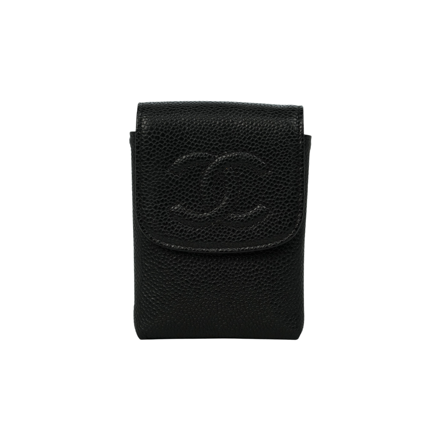 CHANEL 2008–2009 Caviar Leather Cigarette Case