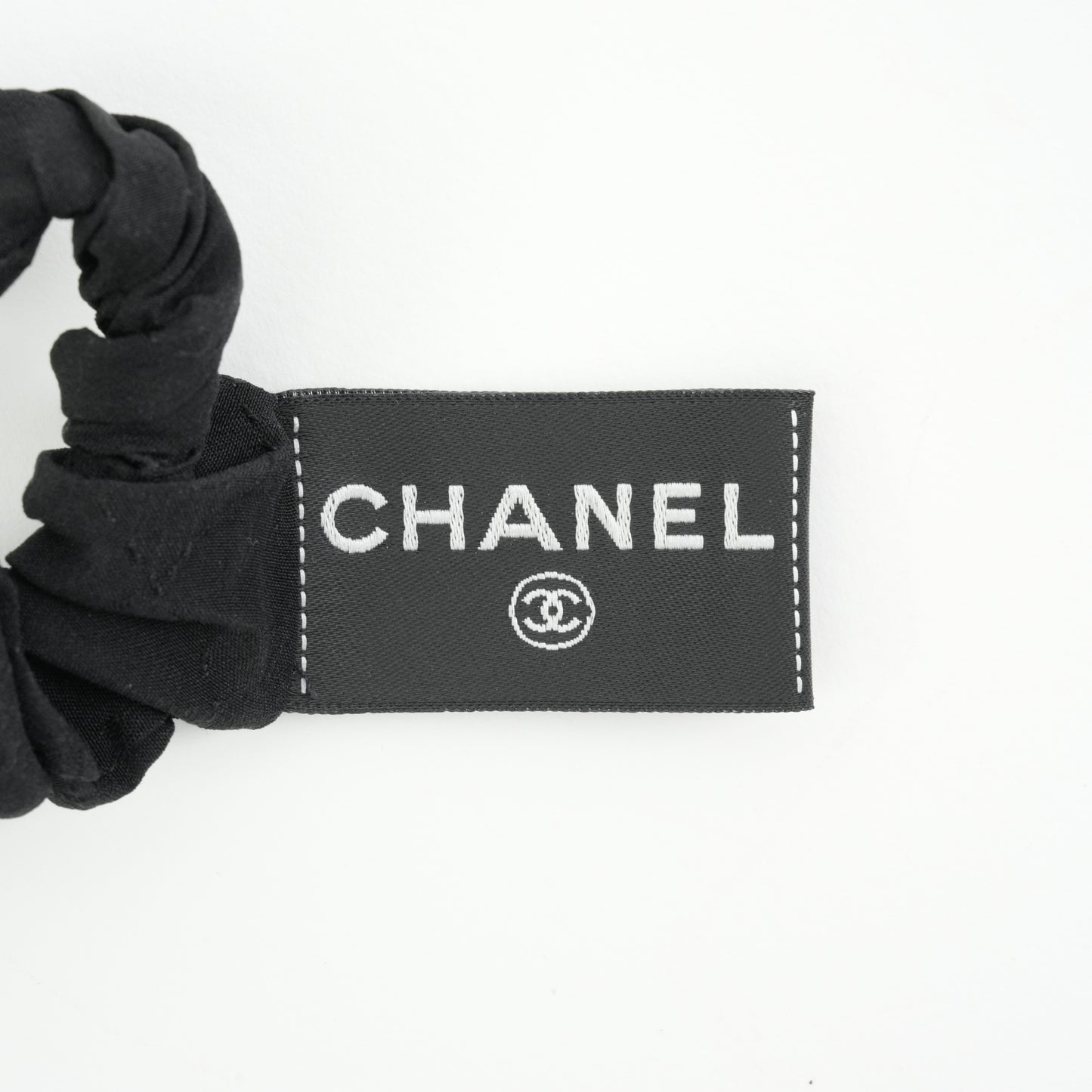 CHANEL Silk Ribbon Scrunchie