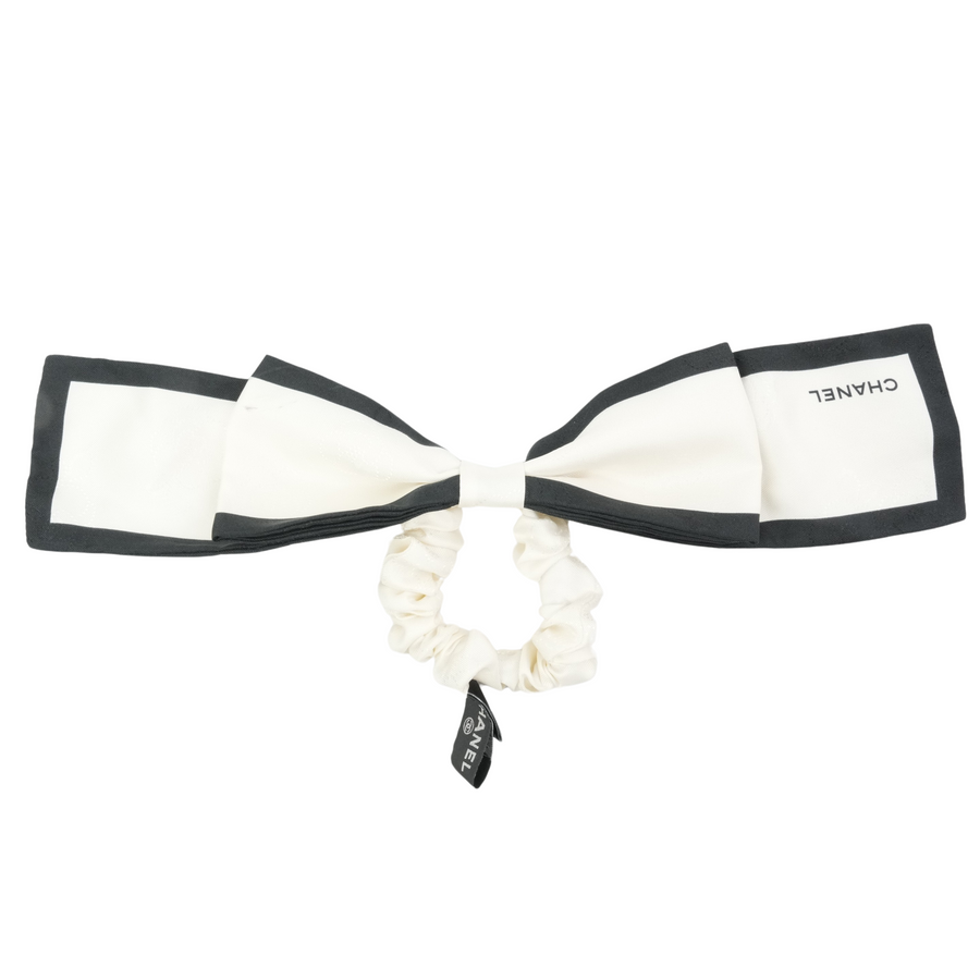 CHANEL Silk Ribbon Scrunchie