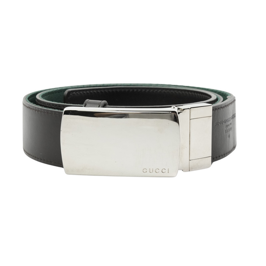 GUCCI Belt With Buckle Scratches