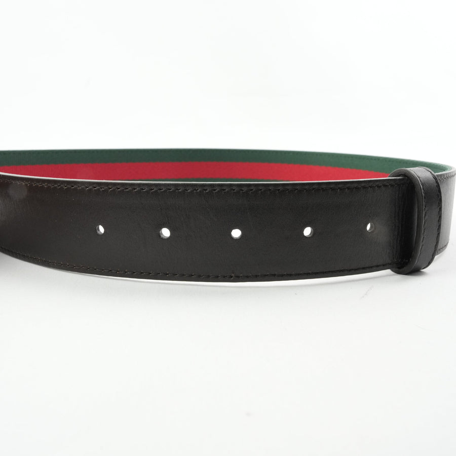 GUCCI Belt With Buckle Scratches