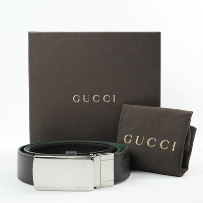 GUCCI Belt With Buckle Scratches