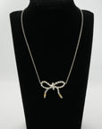 TIFFANY & CO. SV925 Ribbon Necklace