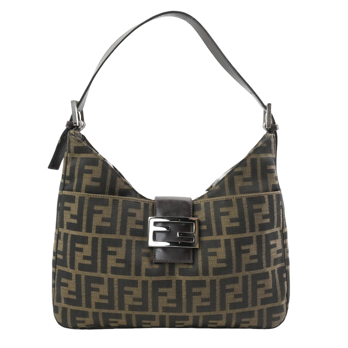 FENDI Zucca Nylon Handbag