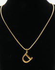 CHRISTIAN DIOR D-logo Necklace