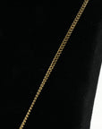 CHRISTIAN DIOR CD Logo Necklace