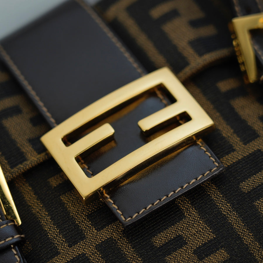 FENDI Zucca Tote Bag/Handbag
