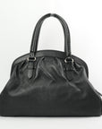 CHRISTIAN DIOR Leather Bostonbag Shoulder Bag