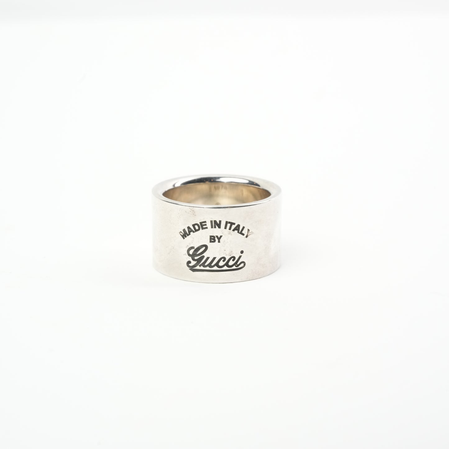 GUCCI SV925 Logo Ring