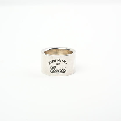 GUCCI SV925 Logo Ring