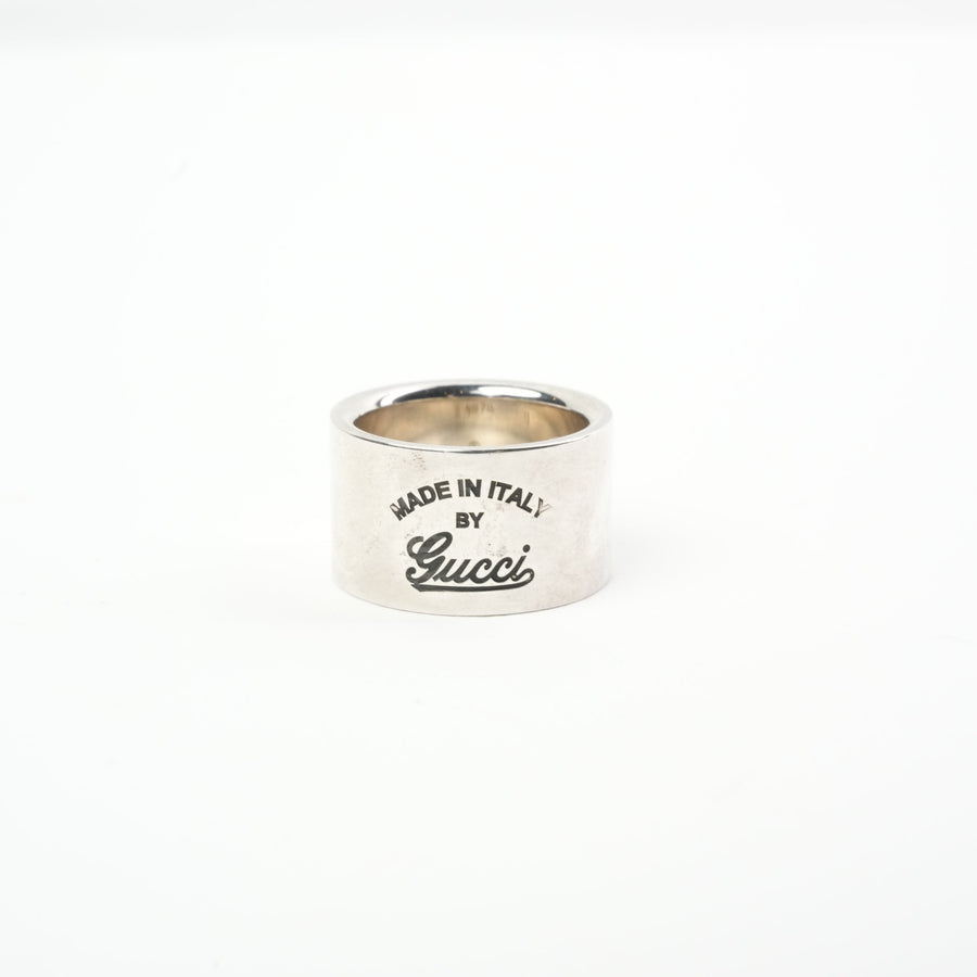 GUCCI SV925 Logo Ring