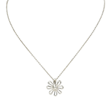 TIFFANY & CO. Flower Logo Necklace