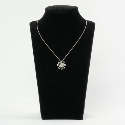 TIFFANY & CO. Flower Logo Necklace