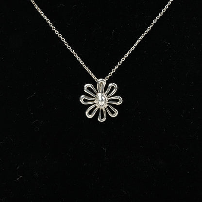 TIFFANY & CO. Flower Logo Necklace