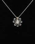 TIFFANY & CO. Flower Logo Necklace