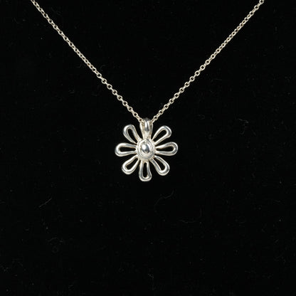 TIFFANY & CO. Flower Logo Necklace