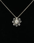 TIFFANY & CO. Flower Logo Necklace