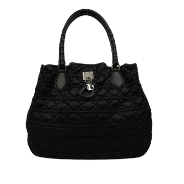 CHRISTIAN DIOR Logo Motif Tote Bag