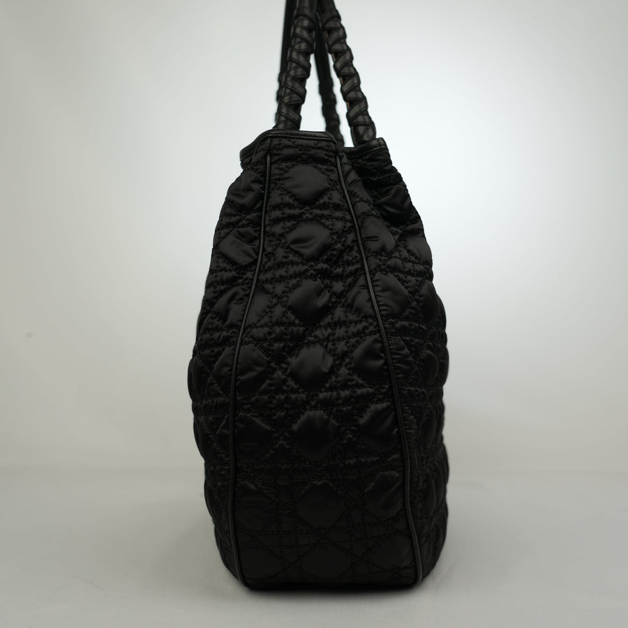 CHRISTIAN DIOR Logo Motif Tote Bag