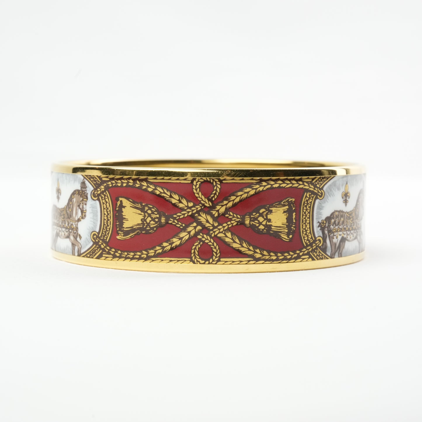 HERMES Enamel GM Bangle