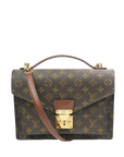 LOUIS VUITTON Monogram Monceau Handbag/Shoulder Bag 2Way M51185