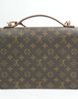 LOUIS VUITTON Monogram Monceau Handbag/Shoulder Bag 2Way M51185