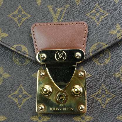 LOUIS VUITTON Monogram Monceau Handbag/Shoulder Bag 2Way M51185