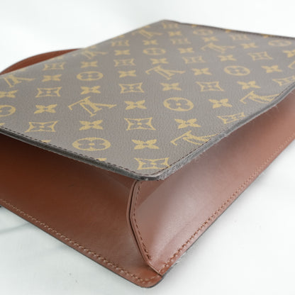 LOUIS VUITTON Monogram Monceau Handbag/Shoulder Bag 2Way M51185