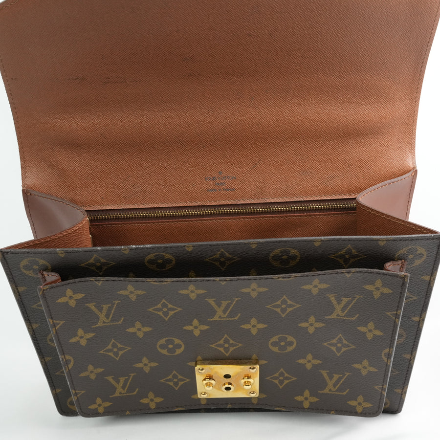 LOUIS VUITTON Monogram Monceau Handbag/Shoulder Bag 2Way M51185