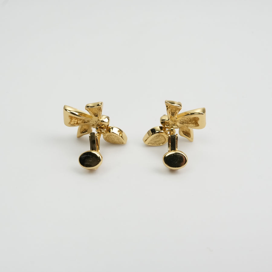 CHRISTIAN DIOR Rhinestone Earring