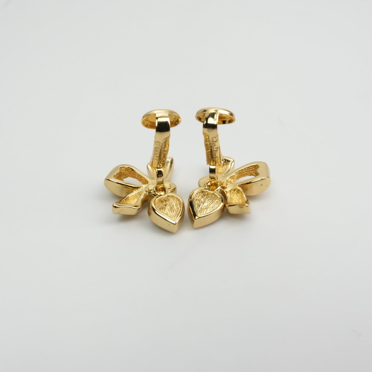 CHRISTIAN DIOR Rhinestone Earring