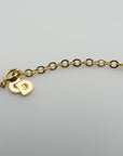 CHRISTIAN DIOR CD Logo Necklace