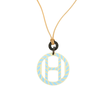HERMES Nautique H Equip Pendant Necklace