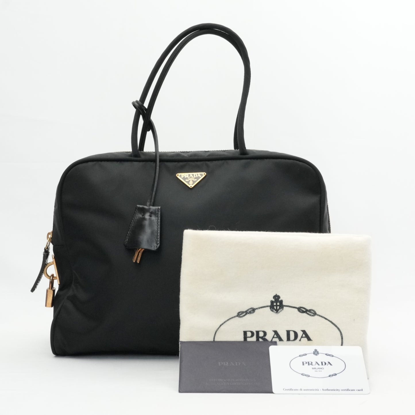 PRADA Nylon Handbags