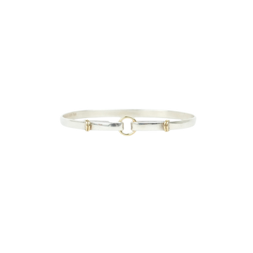 TIFFANY & CO. SV925 K18YG Knot Bangle